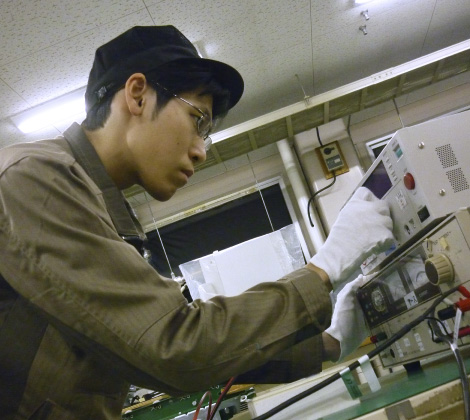 仕事の様子