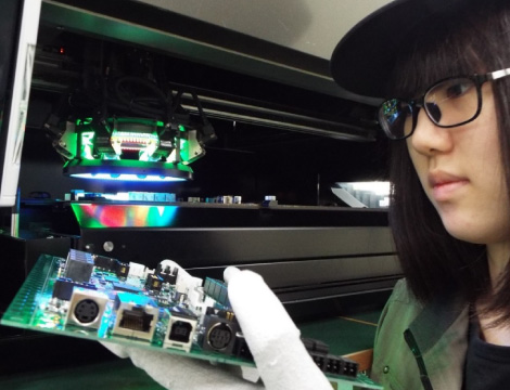 仕事の様子
