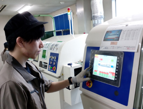 仕事の様子